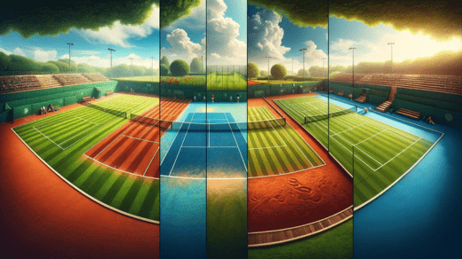 Different Types of Tennis Courts, Synthetic Surfaces, tennis court surfaces