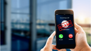 report spam call